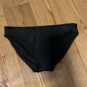 Black bikini bottoms